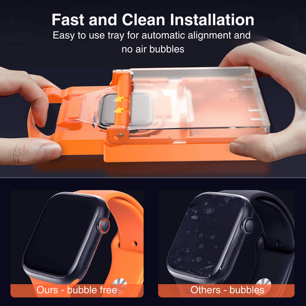 Mod Bands 3D Nanoflex Glass Screen Protector for Apple Watch Accessory Screen Protector Tempered Glass