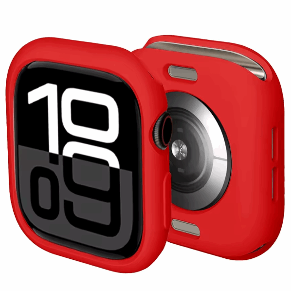 Silicone Bumper Case - Red