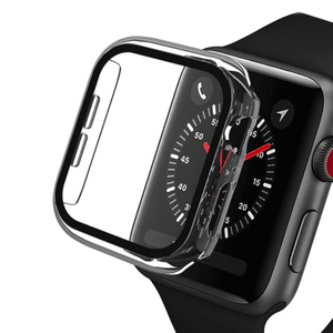 Modbands Clear Tempered Glass Clip-On Screen Protector Apple Case