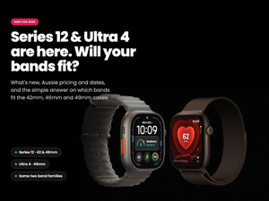 Apple Watch Ultra 4 with Ocean Band and Apple Watch Series 12 with Milanese Loop. Series 12 and Ultra 4 are here, will your bands fit? Modbands guide