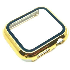 Modbands Gold Tempered Glass Clip-On Screen Protector Apple Case