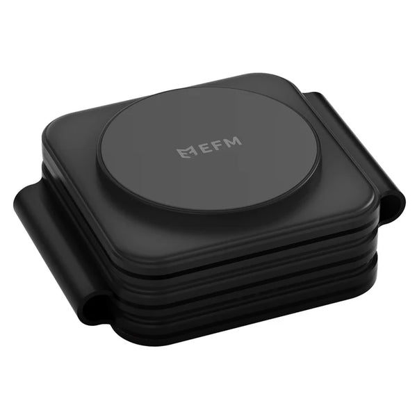 Modbands EFM Flux Travel 3-in-1 Wireless Charger - Black Apple Stand