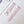 Modbands Polka Dot Silicone - Pink Apple Watch band