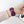 Silicone Prints - Plum Polka Dot Apple Watch band