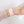 Modbands Stripe Silicone - Pink Apple Watch band