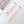 Modbands Stripe Silicone - Pink Apple Watch band