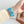 Silicone Prints - Blue Marble Apple Watch band