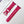 Modbands Polka Dot Silicone - Red Apple Watch band