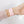 Modbands Stripe Silicone - Pink Apple Watch band