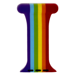Modbands Apple Watch Nurse Fob - Rainbow Apple Watch band