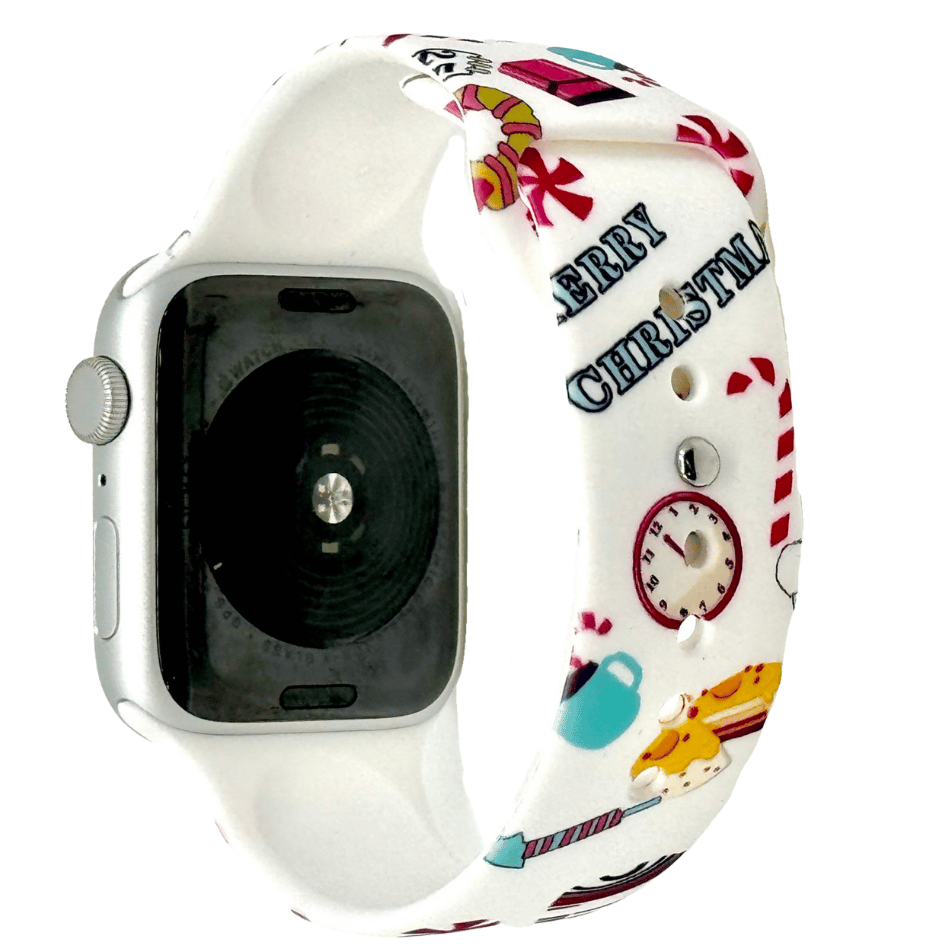 Christmas Silicone Apple Watch Band Modbands