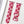 Modbands Red Snowflake Christmas Silicone Prints Apple Watch band