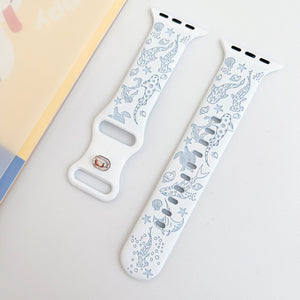 DuoTone Ocean - Blue Ocean Apple Watch band