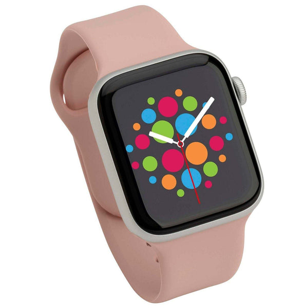 Modbands Pink Sand Classic Silicone Pastel Apple Watch band