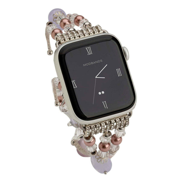 Modbands Purple Silver Bella Apple Watch band