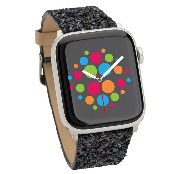 Modbands Black Sparkle Apple Watch band