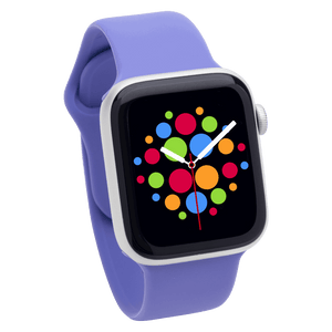 Modbands English Lavender Classic Silicone Pastel Apple Watch band