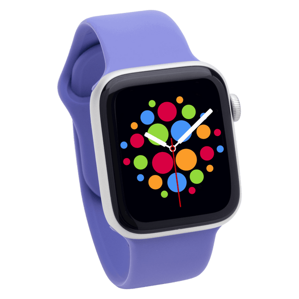 Modbands English Lavender Classic Silicone Pastel Apple Watch band