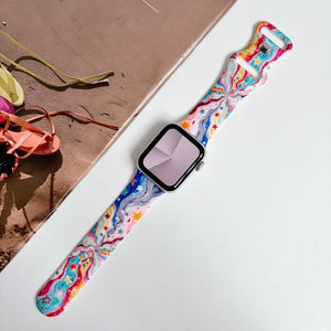 Modbands Silicone Prints Apple Watch band