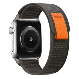 Mod Bands Trail Loop Apple Watch Band Black Grey Active Comfort Everyday Female Male Office