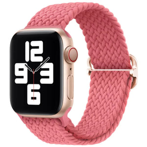 Mod Bands Braided Loop Apple Watch Band Pink Active Comfort Everyday Female Male Office