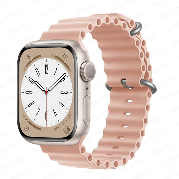 Mod Bands Ocean Apple Watch Band Pink Sand Active Comfort Everyday Female Male