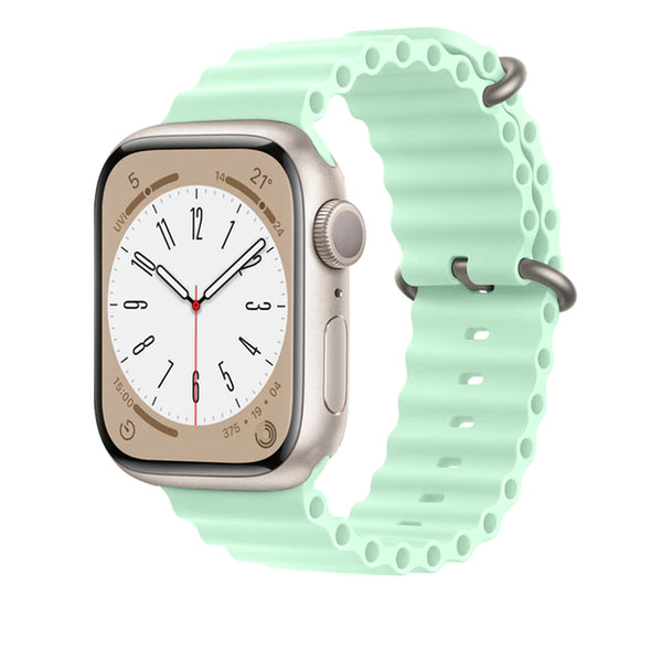 Mod Bands Ocean Apple Watch Band Pistachio Active Comfort Everyday Female Male