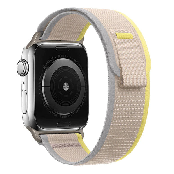 Mod Bands Trail Loop Apple Watch Band Yellow/Beige Active Comfort Everyday Female Male Office