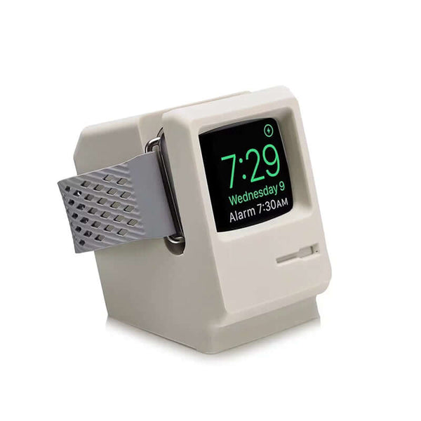 Mod Bands Macintosh Apple Watch Stand Antique White Accessory Silicone Stand