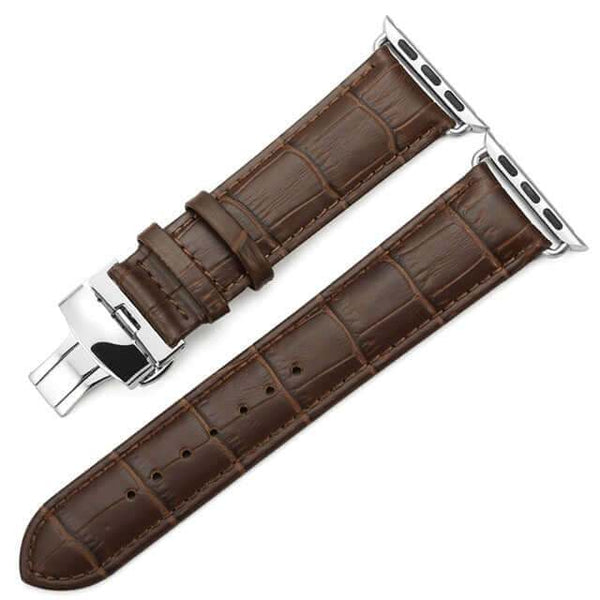 Mod Bands Portofino (Deployment Buckle) Apple Watch Band After hours Formal Leather Looks Male Office